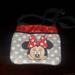 Disney Bags | Disney Mini Mouse Sequins Crossbody 2 Velcro Compartments | Color: Black/Red | Size: Os