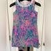 Lilly Pulitzer Dresses | Lilly Pulitzer Girls Sleeveless Dress. Size 10. As New! | Color: Blue/Pink | Size: 10g