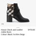 Burberry Shoes | Burberry Ankle Boots | Color: Black | Size: 7.5