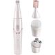 Remington Smooth and Silky Facial Hair Remover for Women, Face Epilator with Massage Head, Facial Brush and Eyebrow Trimmer, EP7070