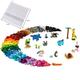 LEGO Bricks and Animals 11011 Classic Creative Toy (1,500 Pieces) — Brick-Built 10 Amazing Animal Figures — Family Christmas Holiday Bundle for Kids Ages 4 and up — Drawstring Bag