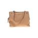 American Leather Co Leather Shoulder Bag: Pebbled Tan Print Bags