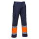 Portwest Hi-Vis Two Tone Combat Trouser, Size: M, Colour: Orange/Navy, E049ONRM