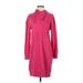 Old Navy Casual Dress - Popover: Pink Solid Dresses - Women's Size X-Small