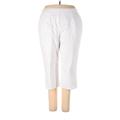 Alfred Dunner Casual Pants - High Rise: White Bottoms - Women's Size 22