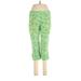 Lilly Pulitzer Dress Pants - Mid/Reg Rise: Green Bottoms - Women's Size 6