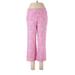 Lilly Pulitzer Casual Pants - Mid/Reg Rise: Pink Bottoms - Women's Size 10