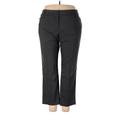 Lane Bryant Dress Pants - Mid/Reg Rise: Gray Bottoms - Women's Size 20 Plus