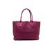 Bottega Veneta Leather Tote Bag: Purple Bags