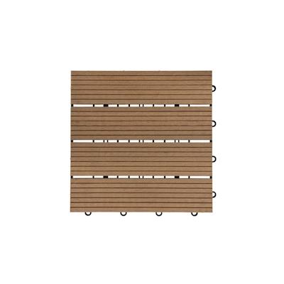 HOME DELUXE WPC Holzfliesen BAVARO - Farbe: Teak Image