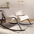 Sedie a dondolo moderne Nordic adulti sedie da camera da letto di design di lusso divano reclinabile