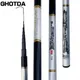 Carbon Fiber Fishing Rod Telescopic 3.6M 4.5M 5.4M 6.3M 7.2M Stream Rods Ultra-light Portable