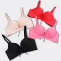 Reggiseni Sexy senza cuciture da donna reggiseno Push-Up Bralette senza fili Lingerie cotone moda