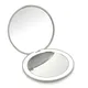 Portable Folding Mirror Mini LED 10X Makeup Cosmetic Pocket Mirror For Makeup Mirrors Beauty