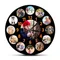 Personalizzato 13 foto stampa famoso orologio da parete per camera da letto Design moderno