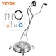 VEVOR Surface Cleaner 18 inch Flat Surface Cleaner for Pressure Washer 4000psi Pressure with 3/8