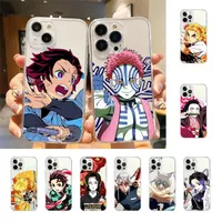 Cartoon Dämon Blade Anime Handy hülle für iPhone 7 8 plus x xr xs 11 12 13 se2020 Mini-Handys