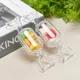 10 Pcs/lot Mini Candy Jewelry Box Transparent Sweet Candy Shaped Portable Boxes Jewellry Container