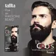 30ml Taffta Men Beard Dye Cream Fast Color 100% Natural Dye Wax Black Beard Tint Cream with 1 Pair