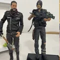 6inch 18cm cartoon walking Daryl Dixon action figure toy PVC kids collection dead zombie model toy
