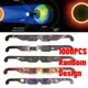 1000pcs Paper Solar Eclipse Glasses Safe Shades for Direct Sun Viewing Solar Eclipse Glasses Protect