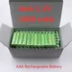 4~20 PCS 100% Original AAA 1800 mAh 1.2 V Quality rechargeable battery AAA 1800 mAh Ni-MH