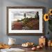 Charlton Home® Highland Trail Framed On Paper Print in Brown/Green/White | 28 H x 42 W x 1.5 D in | Wayfair F650488FAE934FEF8C5CFB693FCF881A