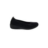 Skechers Sneakers: Black Print Shoes - Women's Size 9 - Round Toe