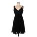 S.L. Fashions Cocktail Dress: Black Dresses - Women's Size 10