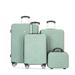 Luggage Suitcase ABS Hardshell Lightweight Carry On Luggage with Aircraft Spinner Wheels,TSA Lock Telescopic Handle Suitcase