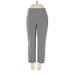 Croft & Barrow Dress Pants - High Rise: Gray Bottoms - Women's Size Small Petite