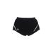 Under Armour Athletic Shorts: Black Solid Activewear - Women's Size Medium