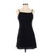 ASOS Casual Dress - Mini: Black Solid Dresses - Women's Size 4