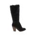 Journee Collection Boots: Black Shoes - Women's Size 7