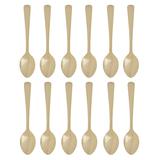 Fino Demi Spoon Set, Gold Plated Stainless Steel, Made in Japan, Set of 12