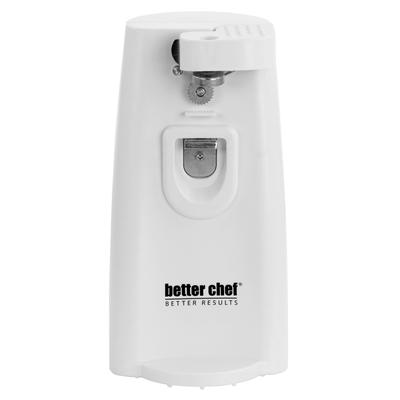 Better Chef Deluxe Electric Can Opener with Built in Knife Sharpener and Bottle Opener