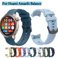 Bracelet de montre en silicone pour Huami Amazfit Balance bracelet de montre officiel bracelet