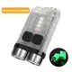 V3 Keychain EDC Portable Fluorescent Flashlight 900LM Type-C Rechargeable Tailcap Magnétique