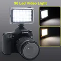 Lampe vidéo 96 LED pour téléphone éclairage photo sur appareil photo chaussure chaude lampe pour