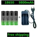 Batterie aste pour lampe de poche batterie torche + chargeur capacité Eddie ion 18650 V 3.7