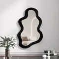 Miroir de bureau en span en forme de nuage miroir mural simple français miroir de maquillage