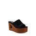 Amore Platform Wedge Slide Sandal