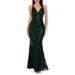 Sharon Embellished Lace Evening Gown