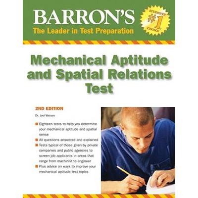 Barron's Mechanical Aptitude And Spatial Relations Test