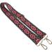 Banjo Belt Decor Polyester Electric Guitar Accessories Leather Watch Band Tape Printing Red