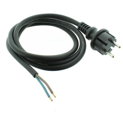 Anschlussleitung / Zuleitung H07RN-F 2G 1,5mm² , 1,5 Meter IP44 - Schwarz Image
