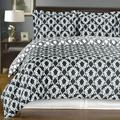 Sierra Silky Soft 100-Percent Cotton Reversible Duvet Cover Set Smooth & Soft Appearance- 3 Sizes