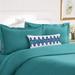 Celine Linen Duvet Cover Ever! 1500 Series WRINKLE FREE 2-Piece Duvet Cover Set Twin/Twin XL Turqouise