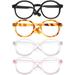 4 Pcs Trendy Sunglasses Pet Supply Cat Dog Glasses Pet Items Cat Sunglasses Cat Cosplay Supplies Decorative Cat Glasses