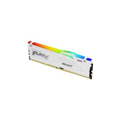 Kingston Technology FURY Beast 32 GB 6000 MT/s DDR5 CL40 DIMM White RGB XMP